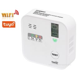   Okos WIFI Szénmonoxid érzékelő jelző készülék CO10-SMART WIFI TuyaSmart