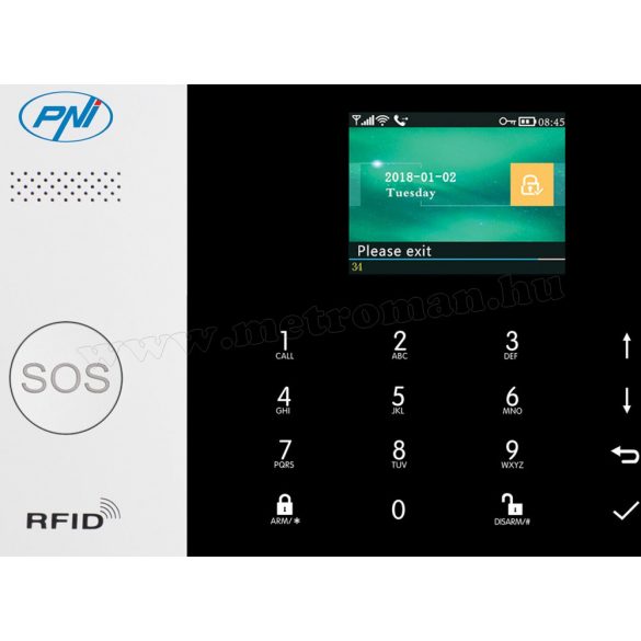 Vezeték nélküli WIFI/4G GSM okos riasztó rendszer Safe House HS600-4G/WIFI TuyaSmart