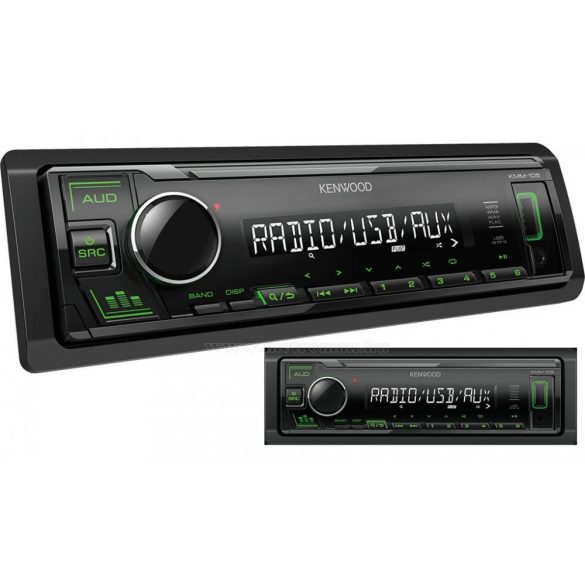 USB AUX MP3 autórádió KENWOOD KMM105GY