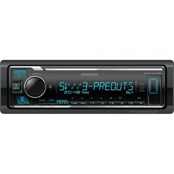 USB / AUX / MP3 / Bluetooth autó rádió Kenwood KMM-BT358