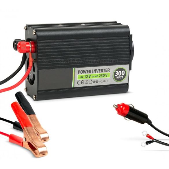 Feszültségátalakító inverter 12/230V 300 Watt M1023B