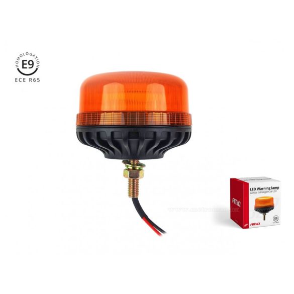Megkülönböztető jelzés nagyfényerejű narancssárga LED villogó 12-24 V E9 M2294LED