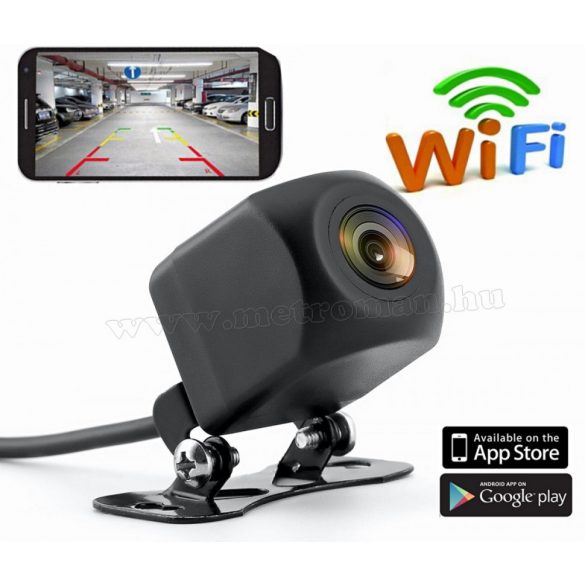 Vezeték nélküli Wifi Tolató és megfigyelő kamera Android iPhone telefonokhoz M410HD-WIFI