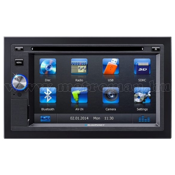 2 DIN USB/SD MP3 multimédia autórádió GPS navigációval, Blaupunkt San Diego 530