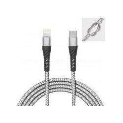  Adatkábel töltő kábel USB-C és Lightning iPhone csatlakozóval 55434-2