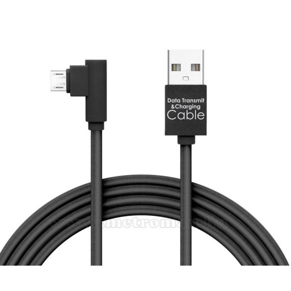 USB - MicroUSB telefontöltő és adatkábel 2 m 55444M-BW