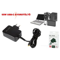   Univerzális hálózati laptop töltő USB-C telefon gyorstöltő 65W M6016