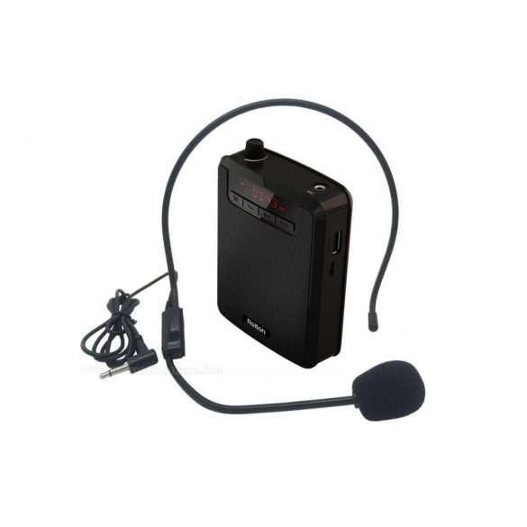Hordozható idegenvezető kihangosító fejmikrofonnal és MP3 lejátszóval M70301C