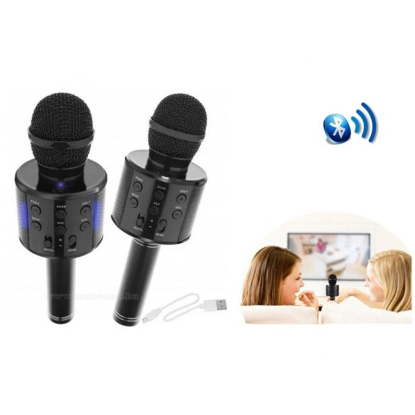 Vezeték nélküli Bluetooth karaoke hangszóró és mikrofon M8995BT