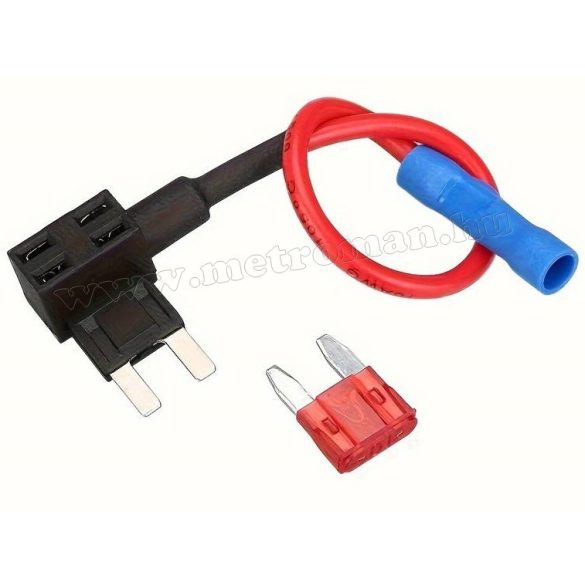 Biztosíték elosztó és csatlakozó adapter kábellel mini késes biztosítéktáblához ByPass MA132DC Mini