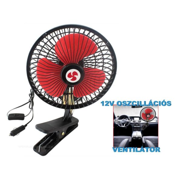 Autós oszcillációs ventilátor 17.5 cm átmérővel MAG147F