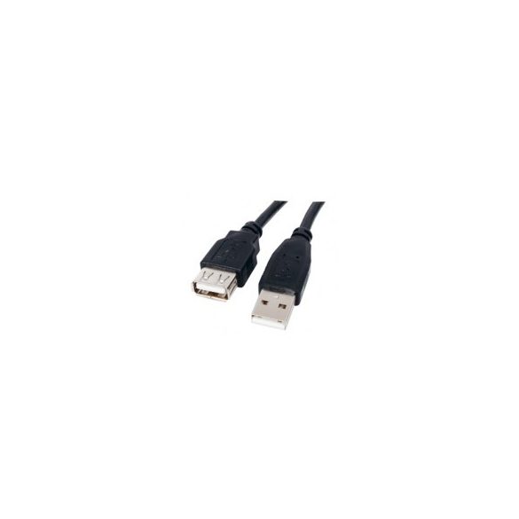 USB kábel, 2 méter A dugó - A aljzat , VLCP60011B20