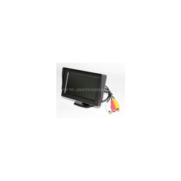 Univerzális 4,3"-os TFT LCD monitor tolatókamerához Mlogic CLM0105