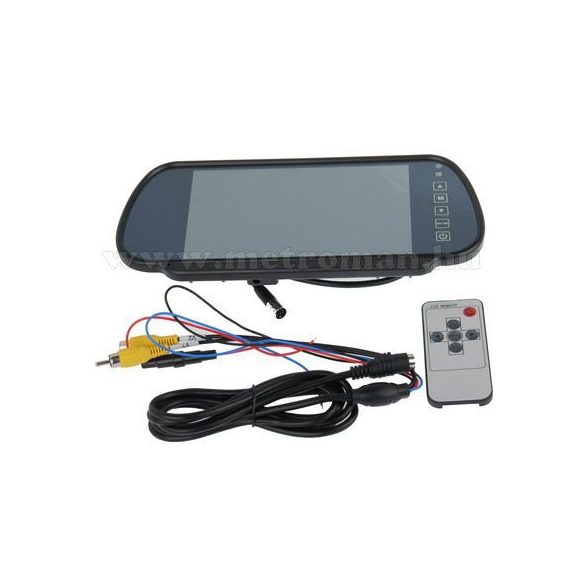 Autós 7" LCD tükör monitor, Mlogic MM-0110