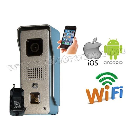 Vezeték nélküli, Wifi, Android, iOS Okos Video kaputelefon CT568W