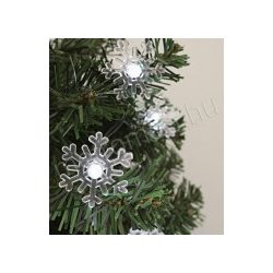   Hópehely dekorációs szett, karácsonyi LED fényfüzérhez Deco1
