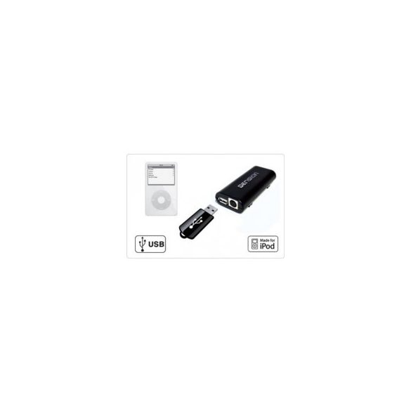 Autó rádió USB AUX adapter, digitális médialejátszó, Dension Gateway Lite 3