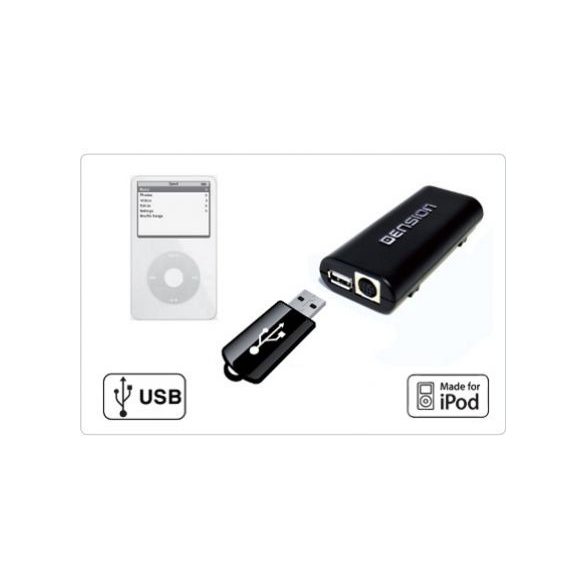 Autó rádió USB AUX adapter, digitális médialejátszó, Dension Gateway Lite 3