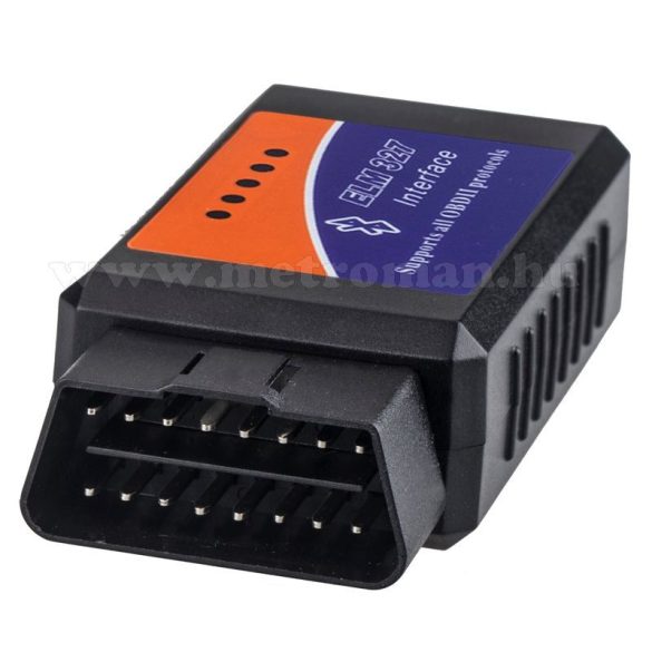 OBD2 bluetooth autó diagnosztikai műszer, hibakód olvasó/törlő Mlogic  ELM327 BT