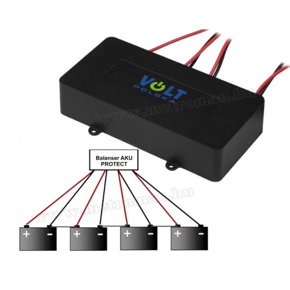 Akkumulátor töltéskiegyenlítő sorba kötött akkumulátorokhoz BALANCER PROTECT 48V