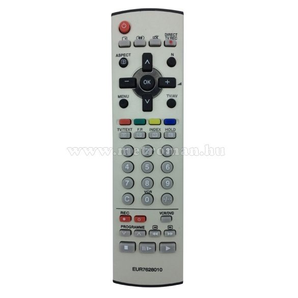 Utángyártott TV távirányító, Panasonic, EUR7628010