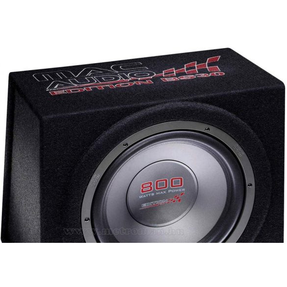 macAudio Edition BS30 Black Autós mélynyomó láda