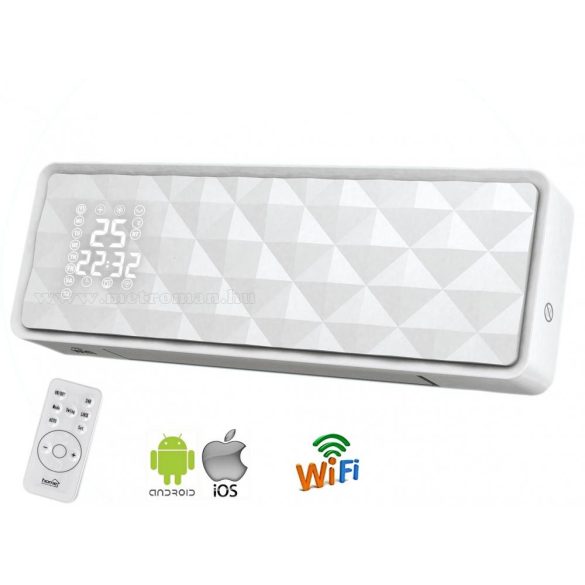 Android iOS Wifi Elektromos ventilátoros fali fűtőtest FKF 54202-WIFI