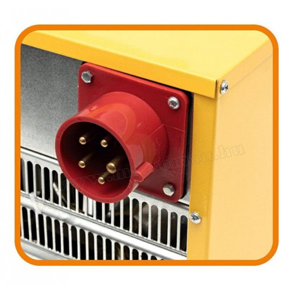Ipari elektromos ventilátoros fűtőtest, hősugárzó 5000 Watt HOME FKI 50