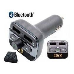   USB/SD MP3 FM transzmitter és Bluetooth kihangosító és zenelejátszó FMBT PRO