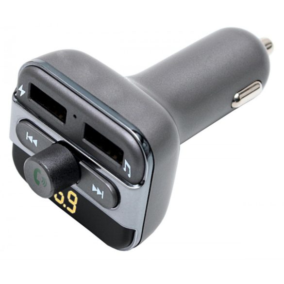 USB/SD MP3 FM transzmitter és Bluetooth kihangosító és zenelejátszó FMBT PRO
