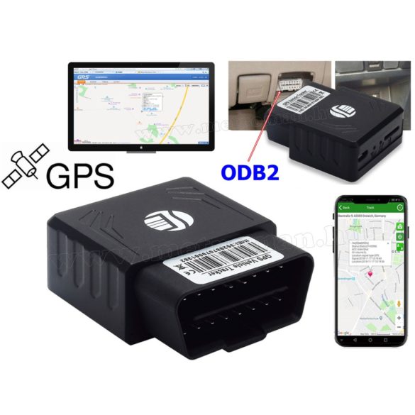 Autós GSM GPS Nyomkövető Mlogic GPS-500-OBD2 Tracker