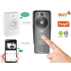   Wifi IP Android, iOS Okos vezeték nélküli Video kaputelefon HOUSE910-WIFI TUYA SMART