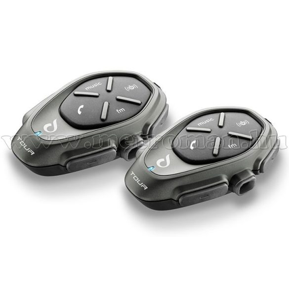 Motoros Bluetooth kihangosító és headszett, Interphone TOUR Twin Pack