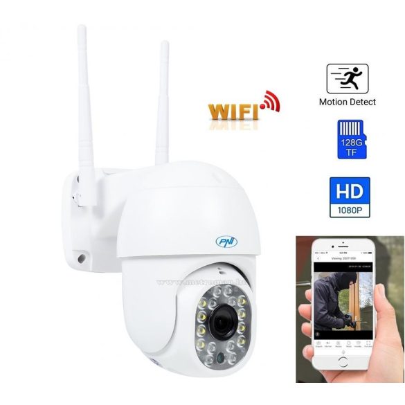 Vezeték nélküli Android iOS Wifi SD kártyás megfigyelőkamera MIP240-2MP-PTZ