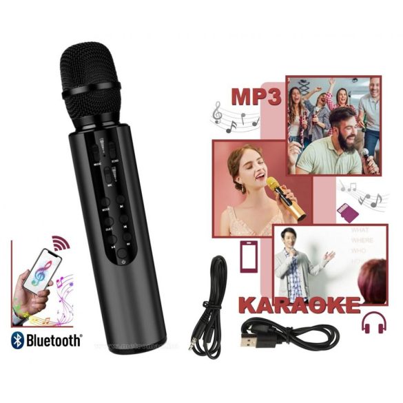 Bluetooth hangszóró és Karaoke mikrofon MK7BT