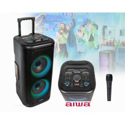 AIWA hordozható Bluetooth Party Karaoke hangfal KBTUS-450