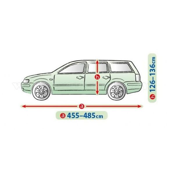 Autó takaró ponyva, Mobil garázs Kegel Hatchback/Kombi XL