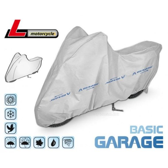 Motorkerékpár takaró ponyva L-es méretű KEGEL Basic Garage KEG4174