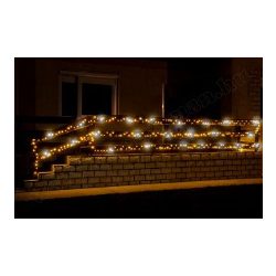   Karácsonyi kültéri LED-es égősor, fényfüzér, sziporkázó KKL 500F/WH