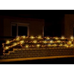   Karácsonyi kültéri LED-es égősor, fényfüzér, sziporkázó KKL 500F/WW
