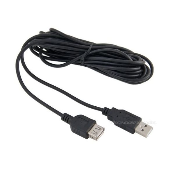 USB 2.0 hosszabbító kábel 5m MKP3USB5M