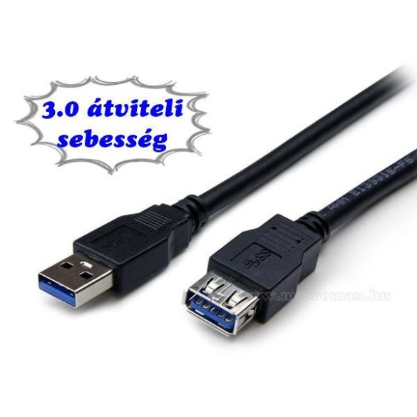 USB 3.0 hosszabbító kábel 1.8m MKP7USB3