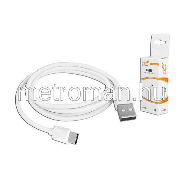Usb - USB-C mobiltelefon töltő és adatkábel