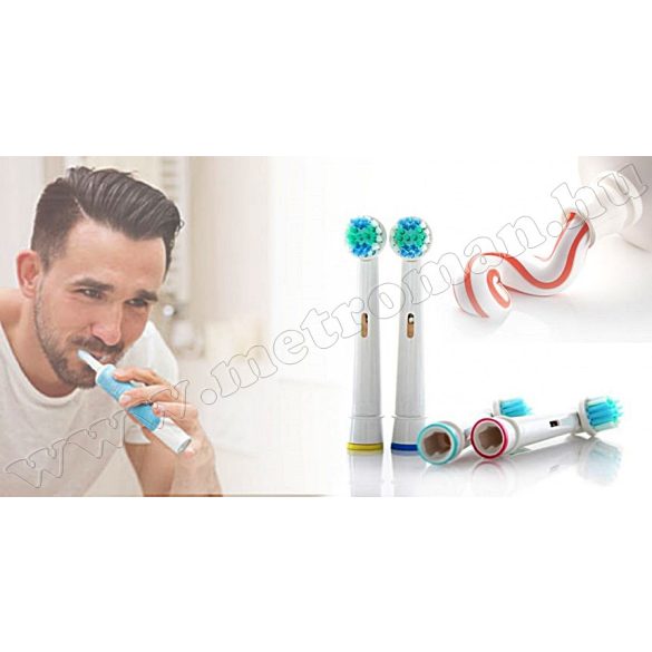 Fogkefe fej Oral-B elektromos fogkeféhez, 4 db-os M0118