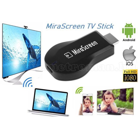 MiraScreen iOS Android képernyő tükröző M3345