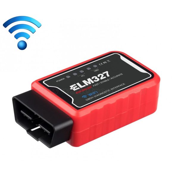 OBD2 ELM327 autó diagnosztikai hibakód olvasó és hibakód törlő WIFI interface MM5488-WIFI