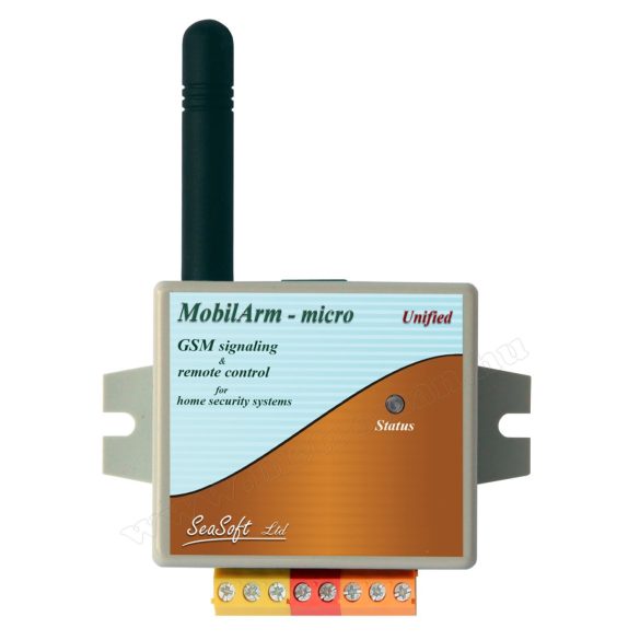 Mini GSM hívó és riasztó modul, MobilArm-Micro