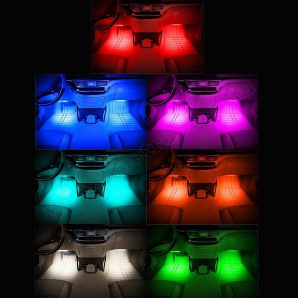 Autós RGB LED belső világítás MD65-A