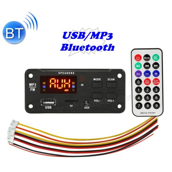 Beépíthető USB/SD és Bluetooth MP3 modul Mlogic MP2266-BT-5V