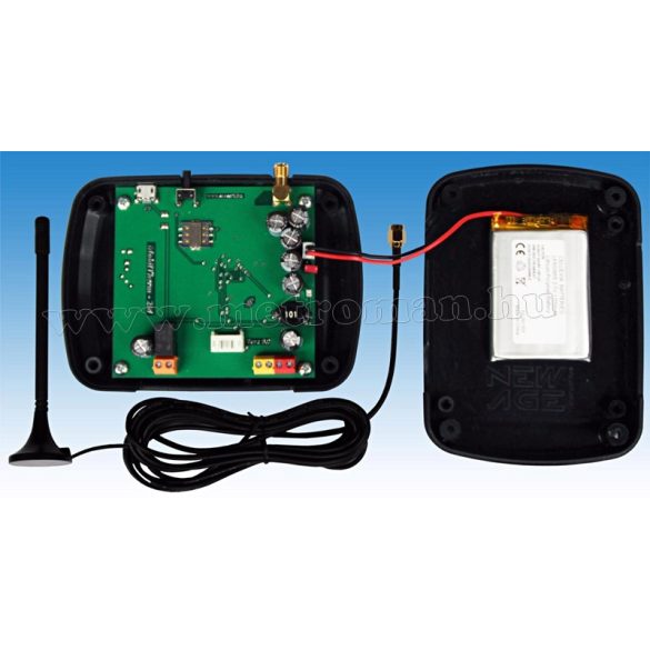 GSM hőmérő, hőmérséklet riasztó és fűtés távirányító MobilTherm-2-MA